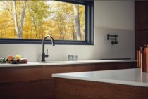 BRIZO DELTA LUXURY SERIES BLACK ART TAP STORM INCOMING BL SMART TOUCH PULL TAP