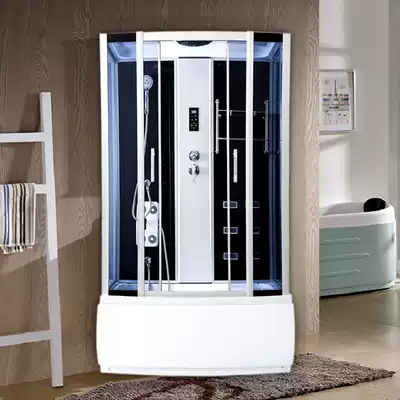 New Spyker rectangular integral sliding door Steam sauna shower room Bathtub bathing household glass bathroom spot
