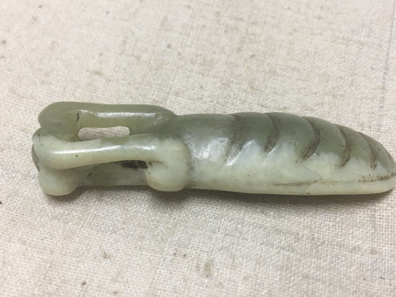 Mantis 3-Hongshan Culture War Han, Liao, Jin, Ming and Qing Jadeware, Hemo Jade, Ancient Jade, Old Jade