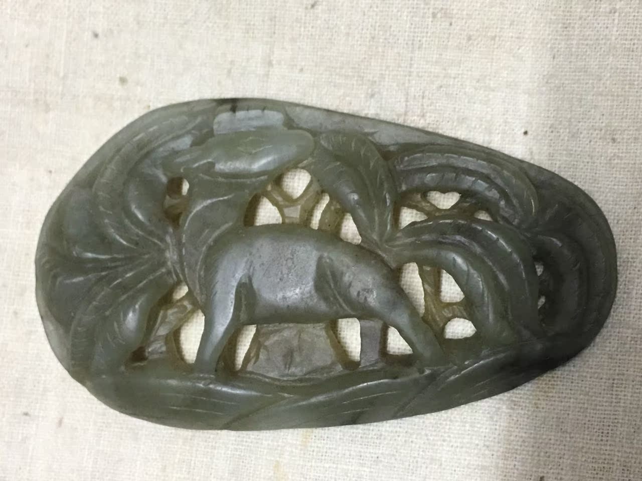 Wazi 3-Red Mountain Culture Warring Han Liao Jinming Qingyuu River grinding jade ancient jade Old jade