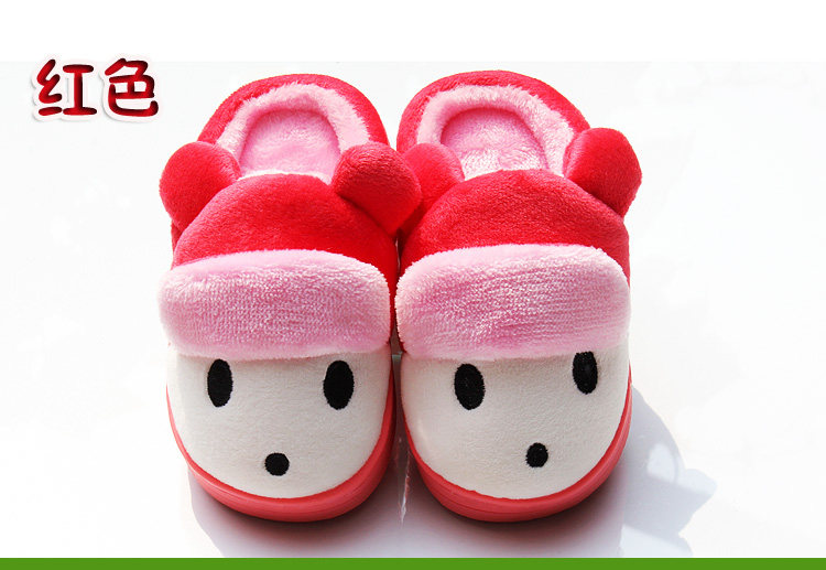 Pantoufles enfants en suède pour hiver - semelle caoutchouc - Ref 1015625 Image 71