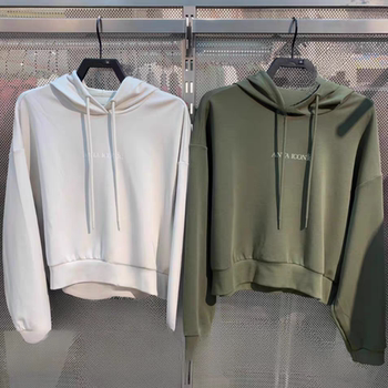 Anta Hooded Sweatshirt Women's 2025 Autumn and Winter New Style Loose Casual Style Pullover Long-Sleeved Top 162538709