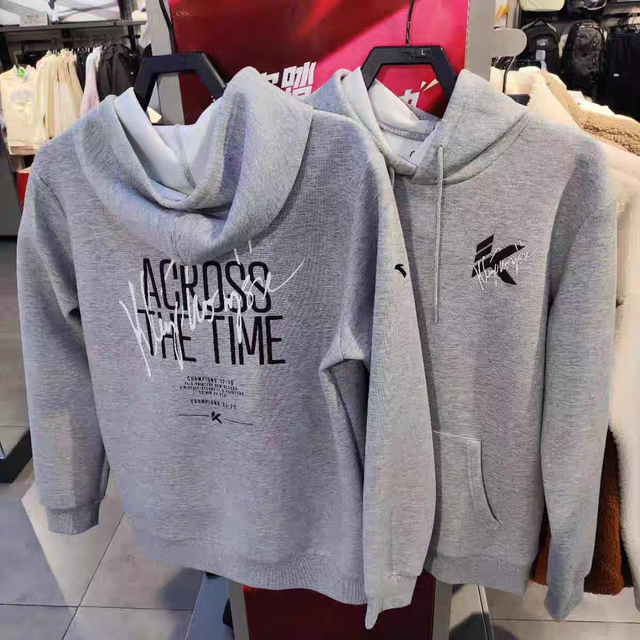 Anta Trendy American-Style Hooded Sweatshirt for Men, Autumn and Winter New Basketball Sportswear, Round-Neck Pullover 152441717