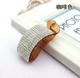 Коричневая широкая версия (длина 6,5x ширина 2,5 см)