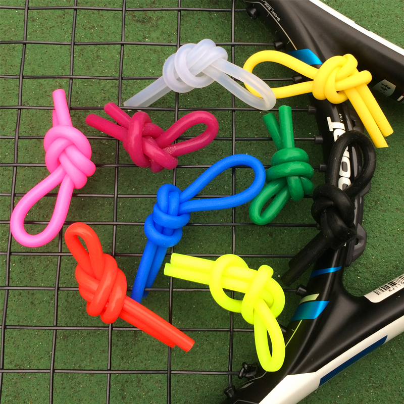 POWER TI tennis racket shock absorber rubber band ribbon silicone soft toughness