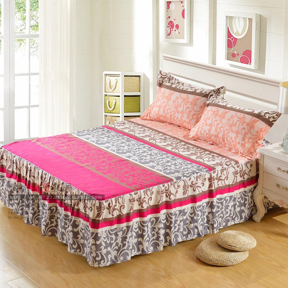 Nhà máy trực tiếp Hàn Quốc đơn mảnh Công chúa váy ngủ trải giường Simmons trải giường 1,5 / 1,8 mét chống trượt giường bao váy giường khách sạn
