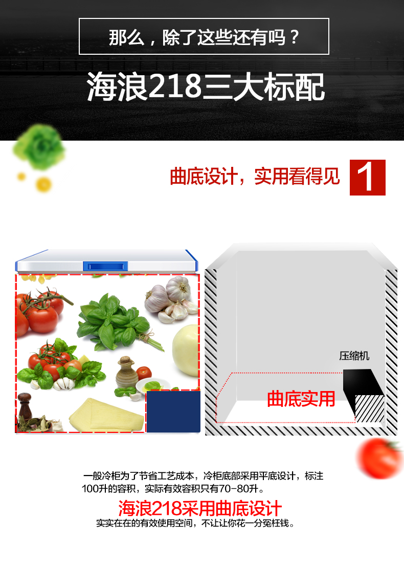 Tủ lạnh công suất lớn tiết kiệm năng lượng kép Máy làm lạnh nhỏ Tủ đông nhỏ tủ đông nhỏ - Tủ đông giá tủ đông sanaky 400l