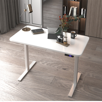 Standing computer desk Desk office stand Intelligent adjustable automatic electric lifting table Desktop table Household
