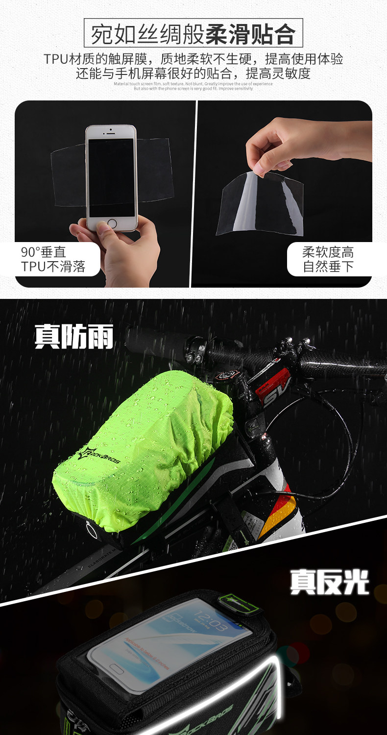 Sacoche pour vélo mixte ROCKBROS - Ref 2211654 Image 18