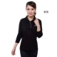 Áo thun nữ Dragon Crown Áo thun cotton giản dị Gói mẹ trung niên áo phông thể thao dài tay trung niên