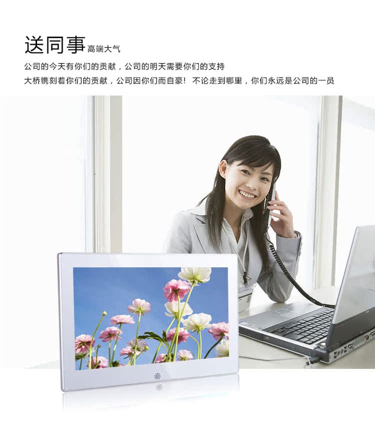 Khung ảnh kỹ thuật số KOHO 7 inch 8 inch 9,7 inch 10,1 inch Khung ảnh 13,3 inch HD máy ảnh khung điện tử quảng cáo