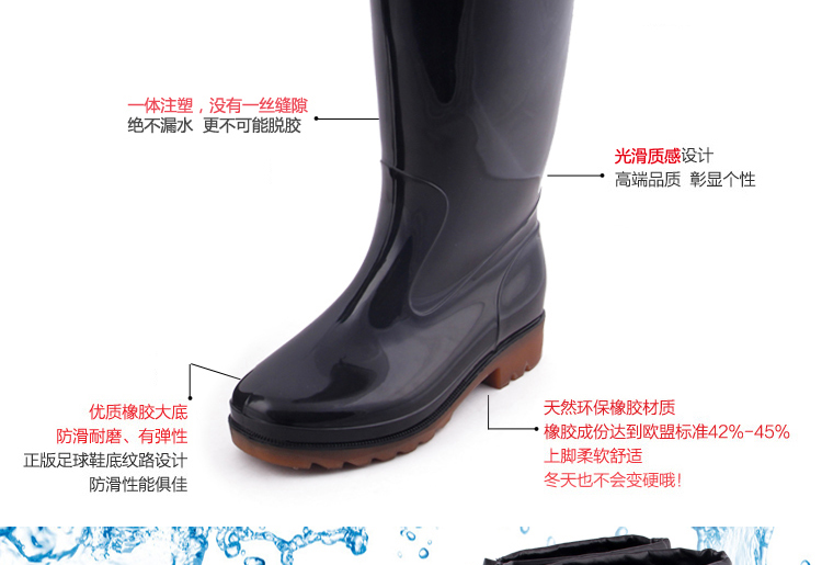Chaussures - bottes caoutchouc homme - semelle tendon - Ref 971667 Image 9