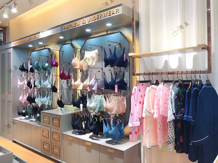 Tủ trưng bày đồ lót cao cấp Tủ quần áo phụ nữ trưng bày đồ lót kệ cửa hàng Áo ngực ngực cửa hàng quần áo trưng bày đứng
