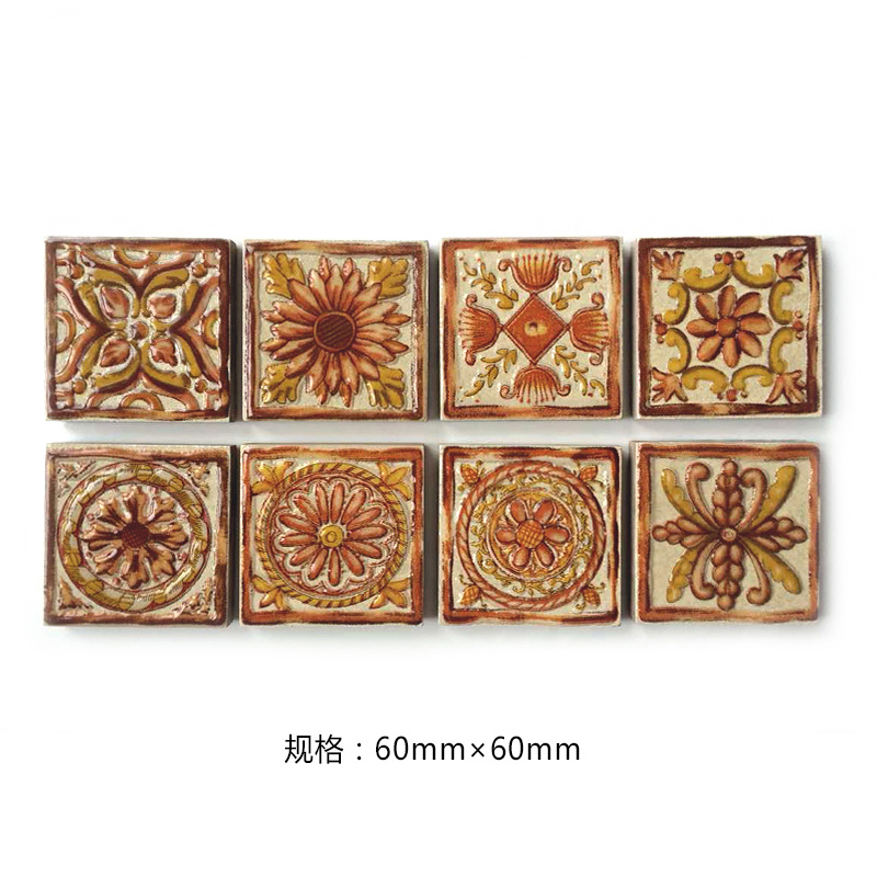 Gravel tile toilet wall wall wall wall American flower kitchen European style piece tile tile tile corner waist line