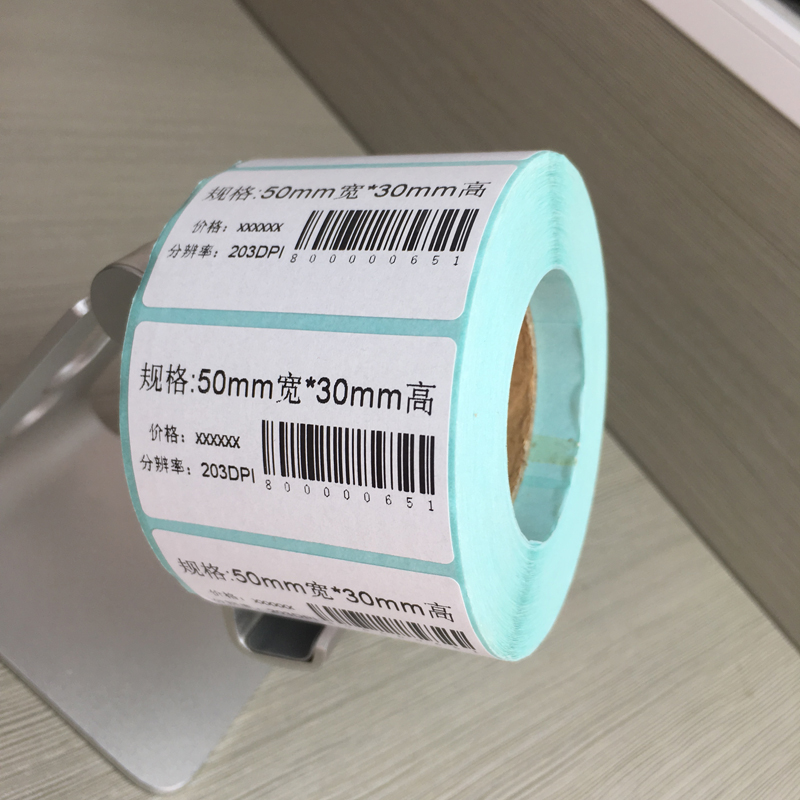 Label paper 40*30 adhesive paper thermal sticker 3120UTC special label paper for thermal label machine