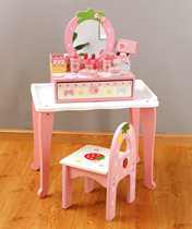 Girl house dressing table children kitchen toy simulation princess makeup box set 3456th birthday gift