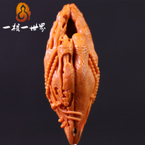 A Nuclear One World Olive Nuclear Sculptures Single Seed Amin Bento Work A Buddha Hand Pure Artisanal