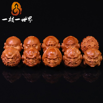 A Nuclear One World Olive Nuclear Sculptor Strings of Iron and Steel Roof Han Wenhuas realistic style