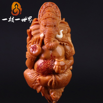 One Nuclear One World Olive Nuclear Sculptures Single Seed Three Insane This Work Elephant God Pure Artisanal