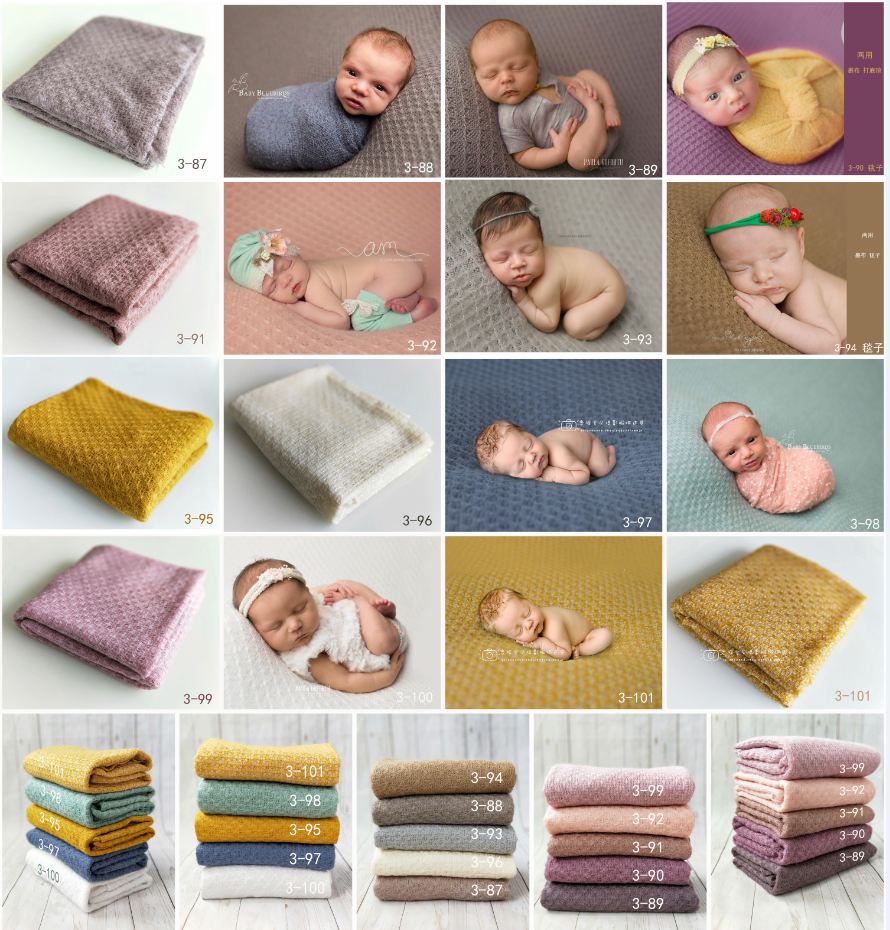Children's photography clothing props studio photo blanket new shooting props blanket baby photo photo blanket