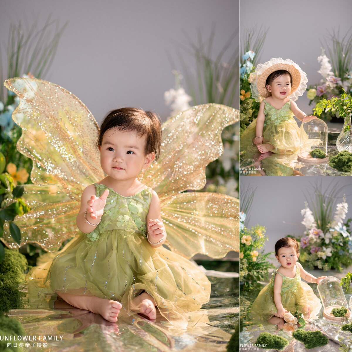 春天精灵宝宝照！1-3岁摄影服装+翅膀道具，周岁宝宝拍出梦幻童话感！-其它-淘宝好物网, image size:1200x1200
