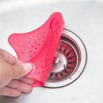 Creative five-pointed star sink anti-blocking floor drain Sewer filter starfish silicone floor drain