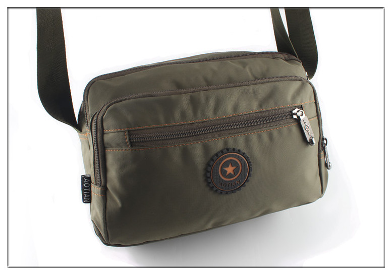 Giá trị đặc biệt túi nylon nam túi đeo vai Túi Messenger thời trang nam triều nam túi giản dị túi vải nhỏ balo đựng laptop