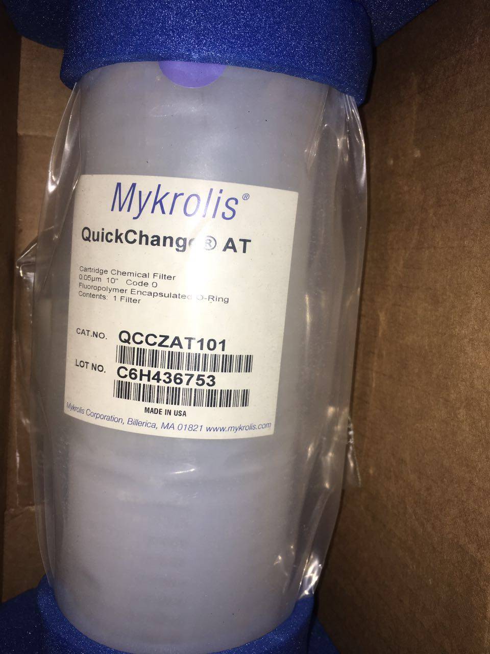 Mykrolis Cartridge Chemical Filter