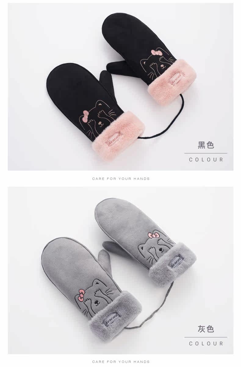 Gants pour femme en Cachemire - Ref 3156126 Image 13