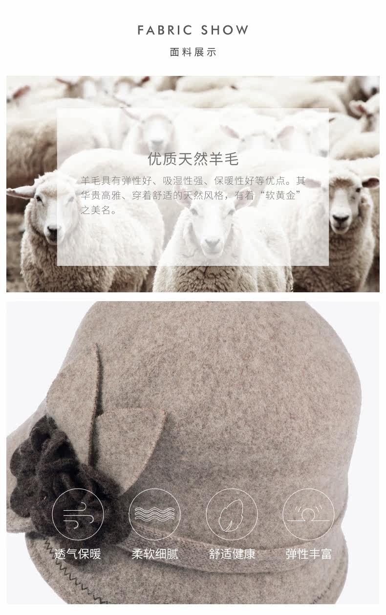 Chapeau pour femme en Poilue - Ref 3233587 Image 9