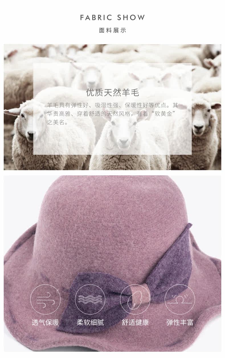 Chapeau pour femme en Poilue - Ref 3233384 Image 9