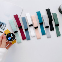 Apply Samsung Galaxy watch5Pro silicone gel watch with classic4 universal magnetic suction folding buckle wristband