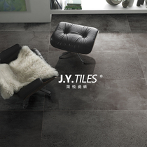 Gray cement brick 600*1200 Big Board hotel lobby floor tile dining tooling tile engineering floor tile