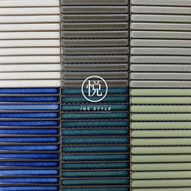 Slender finger mosaic retro bar chopsticks brick background wall tooling kiln tiles kitchen and bathroom wall tiles