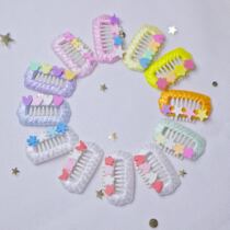South Korea imported pet bb clip comb clip broken hairpin super cute patch Maltese Yorkshire dog hairpin