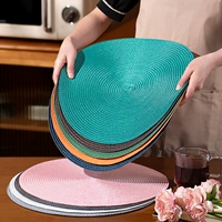 Северная тепловая накладка обеденная стола Домохозяйство против шкафрирования подушка западная подушка для блюд для блюд для блюд с кушами