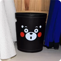 Кожаный мусорный бак без крышки Black Bear