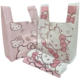 Мультяшный жилет, пластиковая сумка, пакет, мешочек, упаковка, маленький шоппер, подарок на день рождения