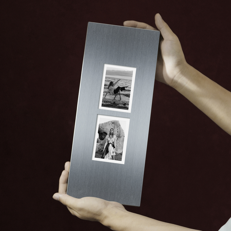 Magnetic Stainless Steel High-End Photo Frame for Printing and Mounting, Minimalist Display Stand for Entryway, Living Room, Art Decorative Picture Frame Magnetic Stainless Steel High-End Photo Frame for Printing and Mounting, Minimalist Display Stand for Entryway, Living Room, Art Decorative Picture Frame