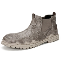 Motorcycle riding shoes mens motorcycle knight boots leather high-top off-road racing boots waterproof four-season motorcycle travel equipment