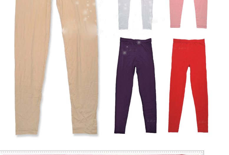 Pantalon collant jeunesse simple en coton - Ref 772756 Image 19