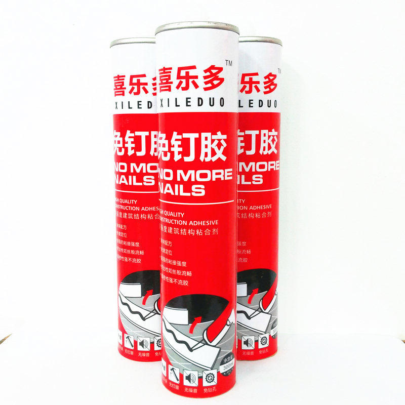 Free Liquid Nails Eco-friendly Strong Glass Glue Tiles Skirting Board Liquid Nails Quick Dry Structural Glued Wood Seal Edge Strips