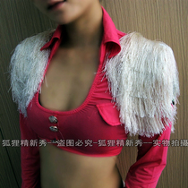 2021 New Korean version of the tide shoulder jazz dance costume fashion performance clothing tremble audio dance anchor dance performance clothes