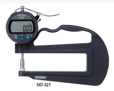Japan Sanfeng MITTOYO digital display thickness table 547-320S 547-321 (0-10 * 0 01mm 01mm)