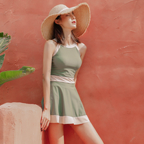 Swimsuit Women 2021 New Burst Bubble Spa Conserved With Slim Net Red Ins Wind Conjoined Small Breasted Swimsuit