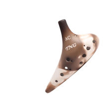 Instrument ocarina tng à 13 trous adapté au doigté à 12 trous flûte professionnelle à treize trous à feu ordinaire avec tutoriel pour débutants