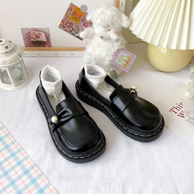 taobao agent Cute black universal soft footwear platform