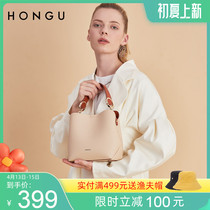 Red Valley Womens Bag 2022 New Temperament Brief Bull Leather single shoulder bag Fashion 100 Lap Buckets Bag women genuine leather 3590