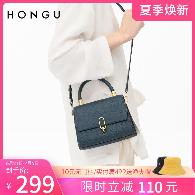 Red Valley Bag Bag 2022 new temperament 100 lap single shoulder bag Bull Leather Fashion Slanted Satchel Handbag 2953