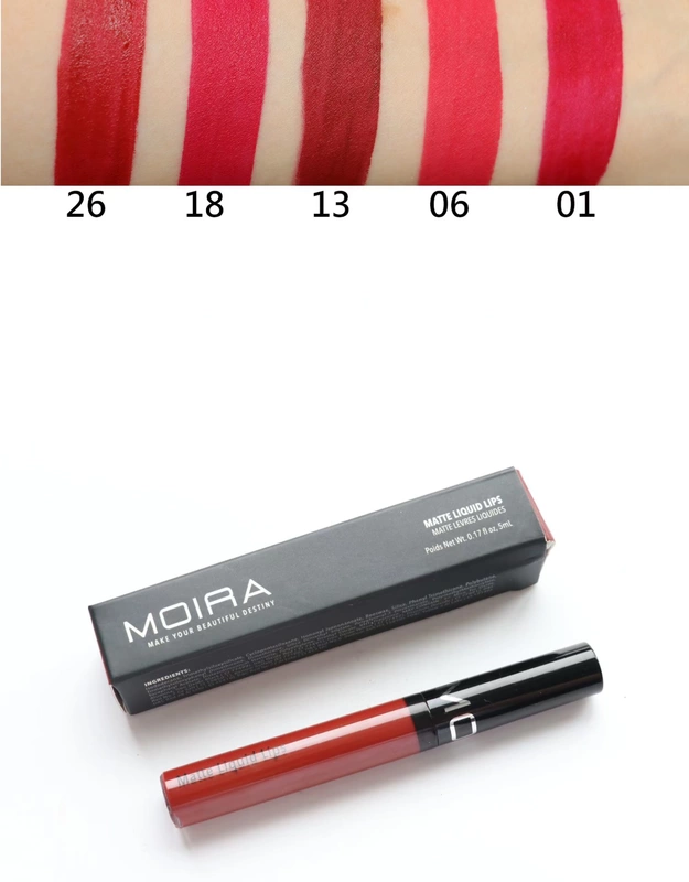 [Bonded BS] Moira Matte Liquid Lip Matte Liquid Lip Gloss - Son bóng / Liquid Rouge